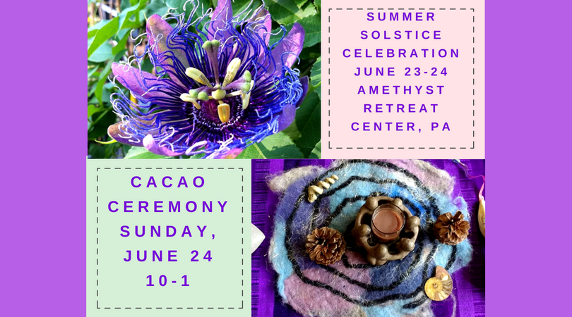 Cacao Ceremony at Summer Solstice Gathering